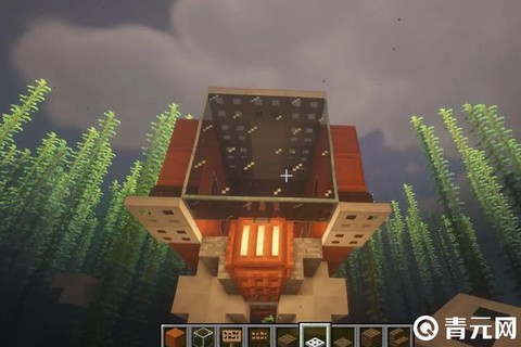 我的世界潜水艇怎么做