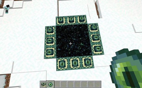 我的世界怎么造末影门[图1]